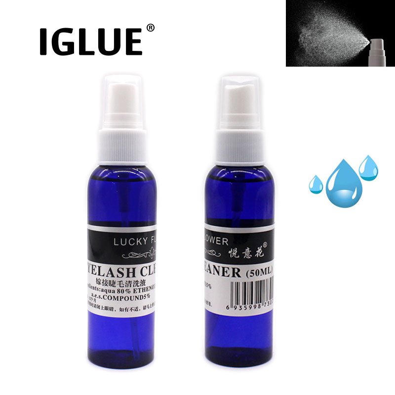 Eyelash Extension Remover Gel - 인조 속눈썹 연장 클리너 스프레이, 속눈썹