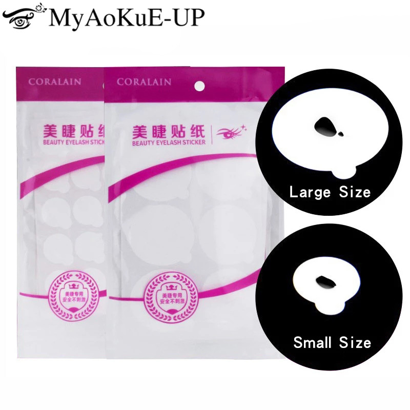 Eyelash Extension Menu - 5/10 시트 속눈썹 접착제 홀더 팔레트