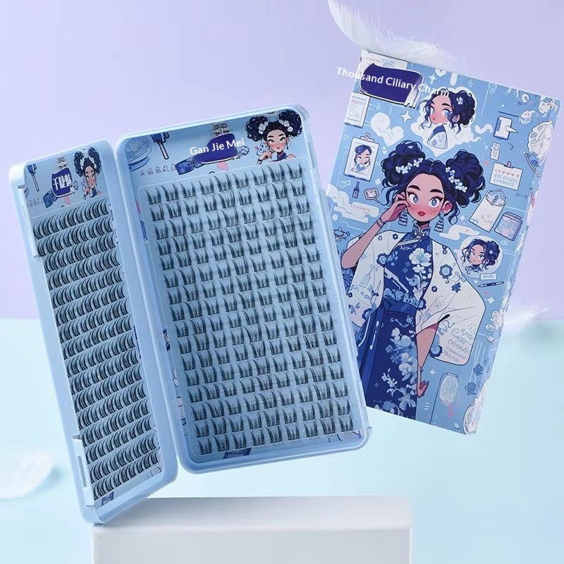 Eyelash Extension For Big Eyes - 대용량 만화 속눈썹 책 자연 두꺼운
