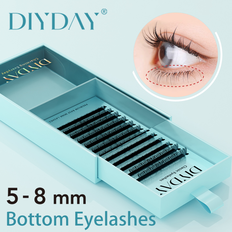 Eyelash Extension Natural Classic - DIYDAY 하단 속눈썹 연장 B/C 5mm