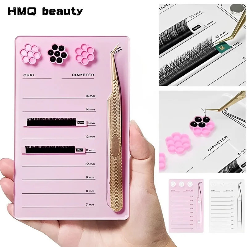 Eyelash Extension Menu - 속눈썹 연장 스케일 홀더 자기 아크릴