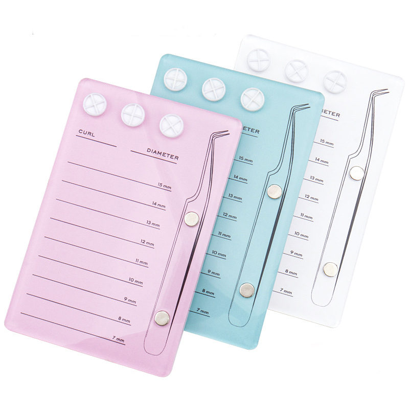 Eyelash Extension Menu - 마그네틱 속눈썹 흡입 플레이트 홀더 접착제