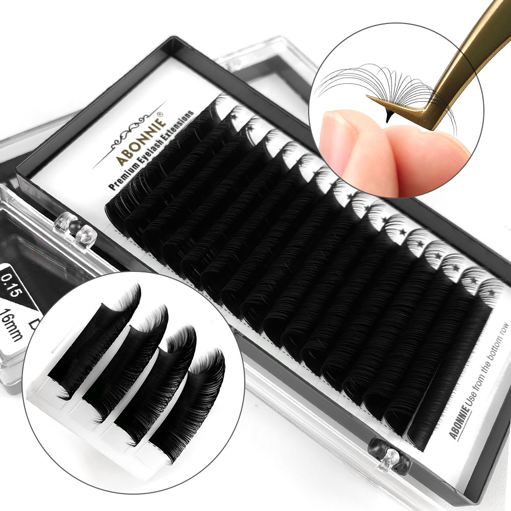 Eyelash Extension Natural Classic - Abonnie 속눈썹 연장 실크 소프트 전문가