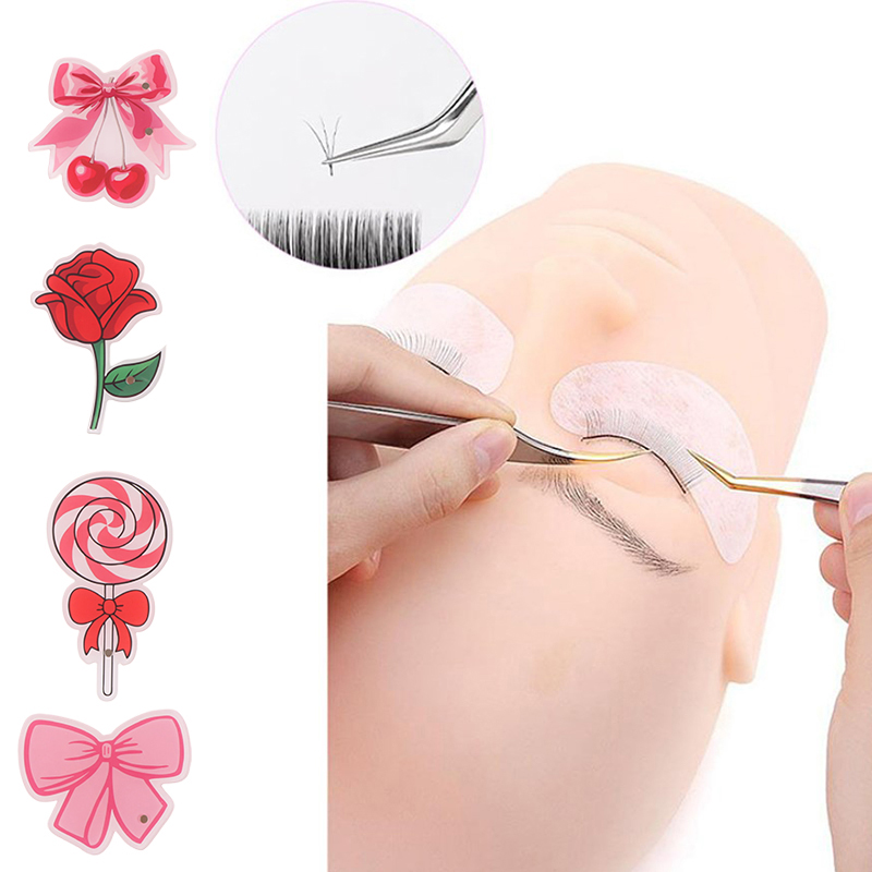 핑크 아크릴 속눈썹 연장 디스플레이 보드 로즈 립스틱  - Eyelash Extension Menu 리뷰 및 가격