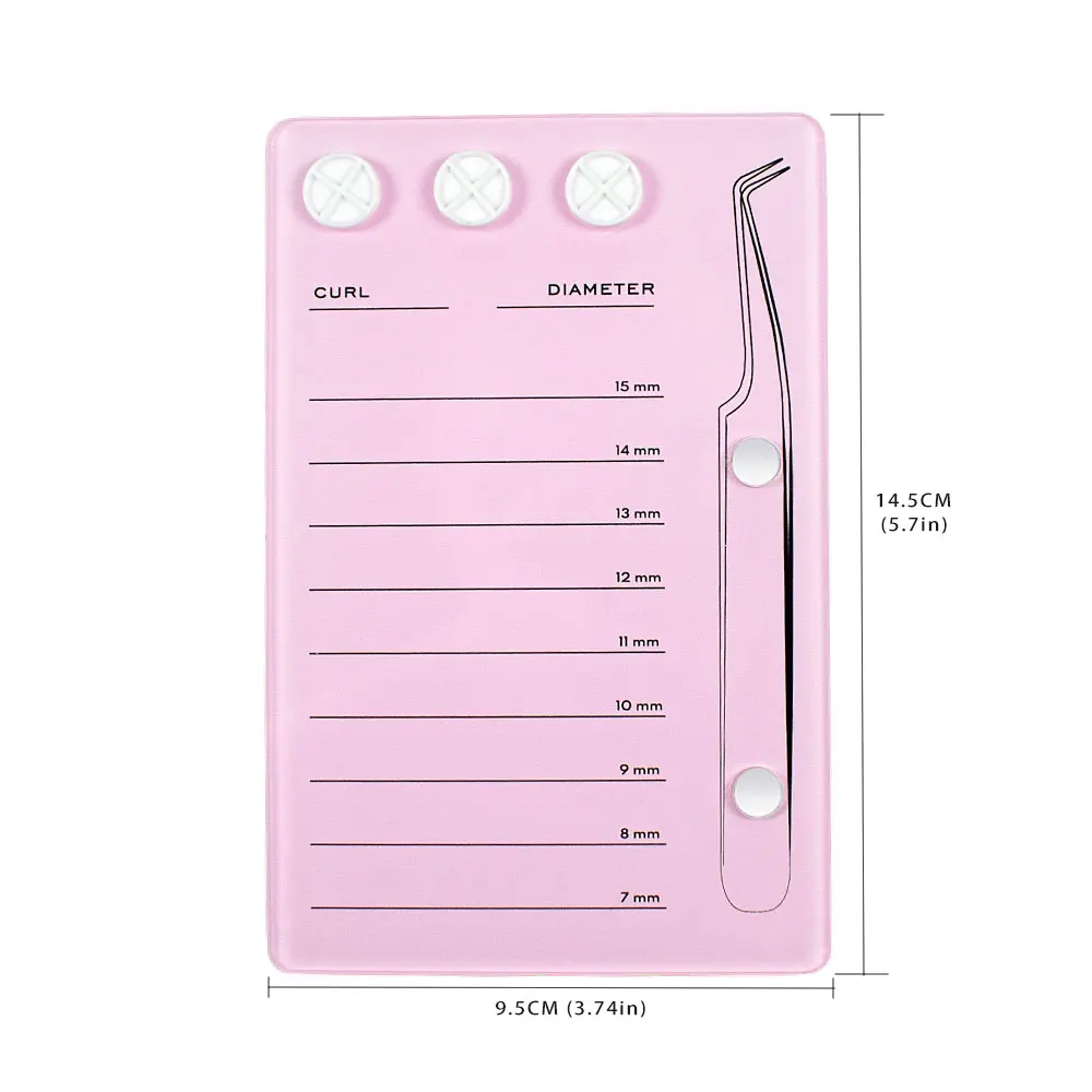 도매 1개 속눈썹 홀더 속눈썹 연장 글루 팔레트 아크릴 - Eyelash Extension Menu 리뷰 및 가격