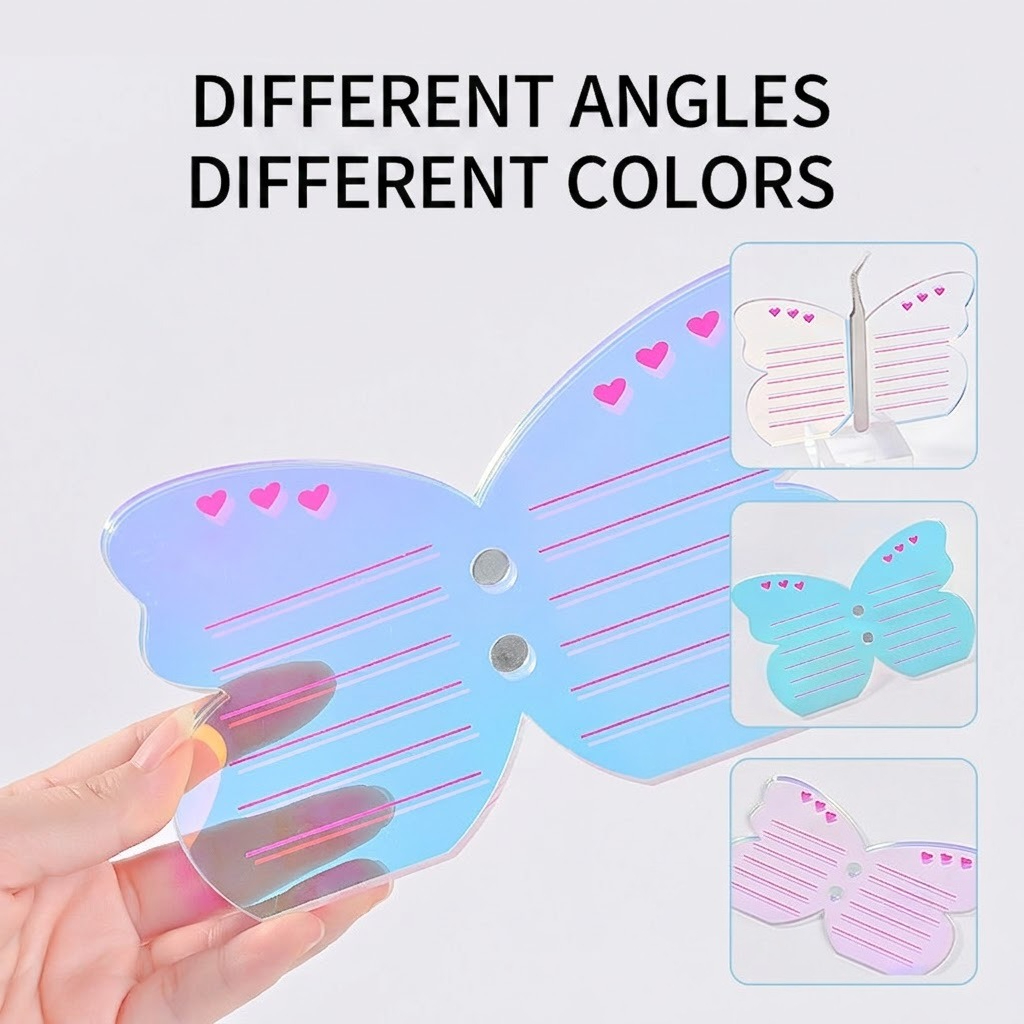 업그레이드된 속눈썹 연장 팔레트(자석식 핀셋 홀더 포함 - Eyelash Extension Menu 리뷰 및 가격