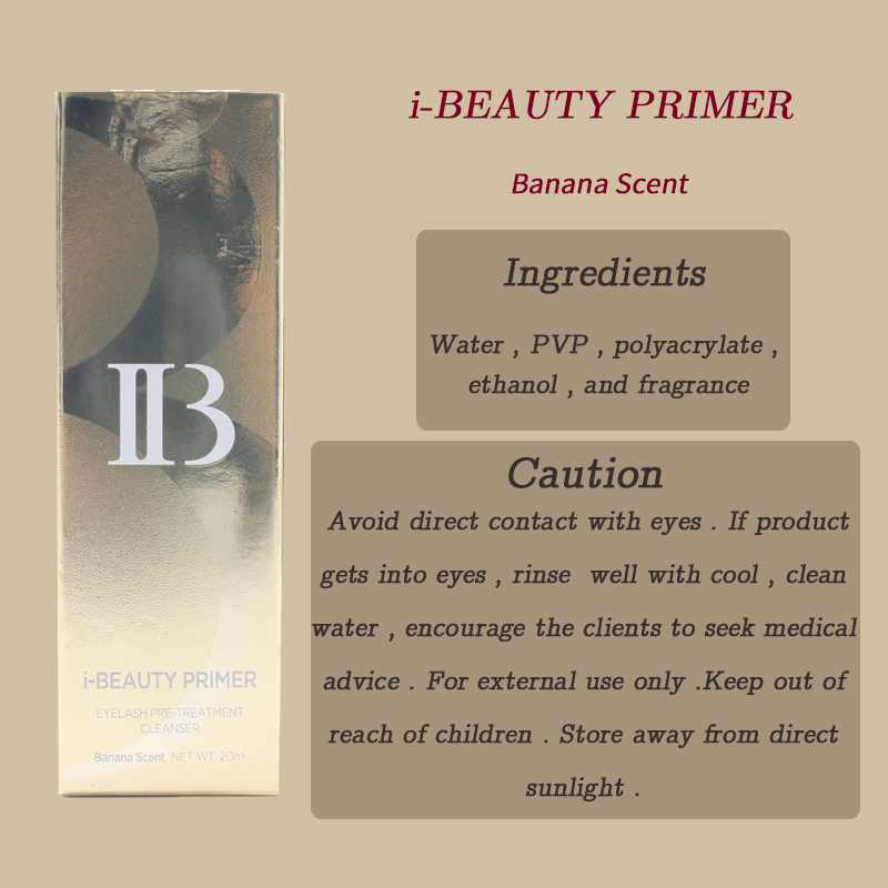 IB 프라이머 속눈썹 사전 처리 전문 클렌저, 바나나  - Lash Primer Cleanser 리뷰 및 가격