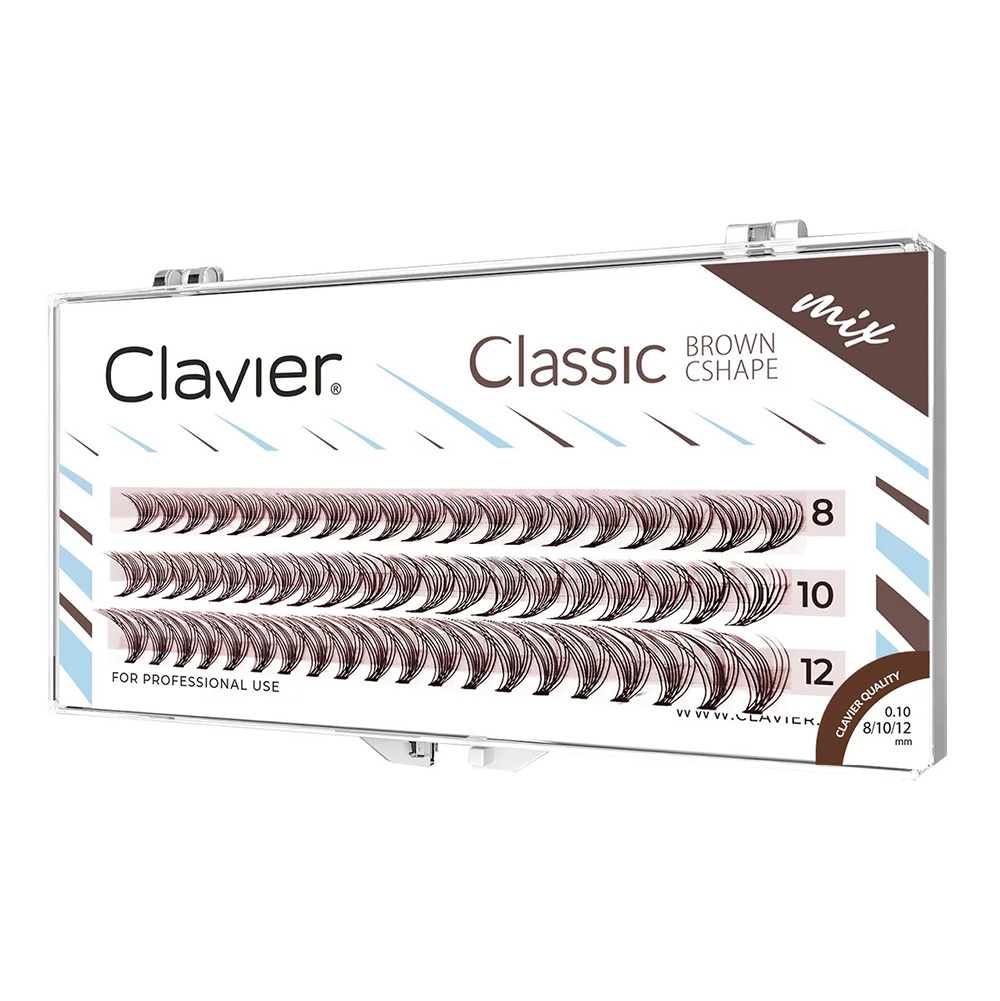 Clavier 클래식 브라운 속눈썹 자연 클러스터 래쉬 - Eyelash Extension Natural Classic 리뷰 및 가격