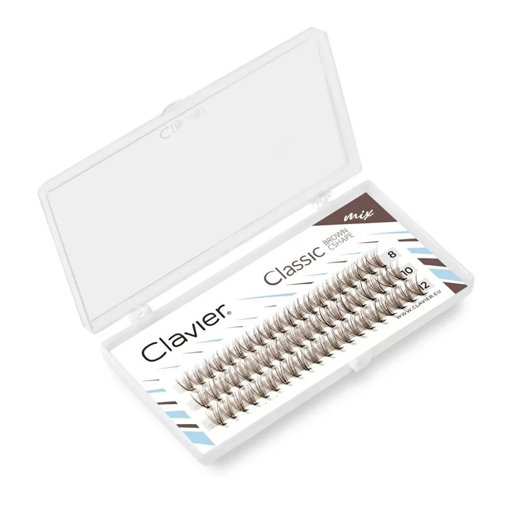 Clavier 클래식 브라운 속눈썹 자연 클러스터 래쉬 - Eyelash Extension Natural Classic 리뷰 및 가격