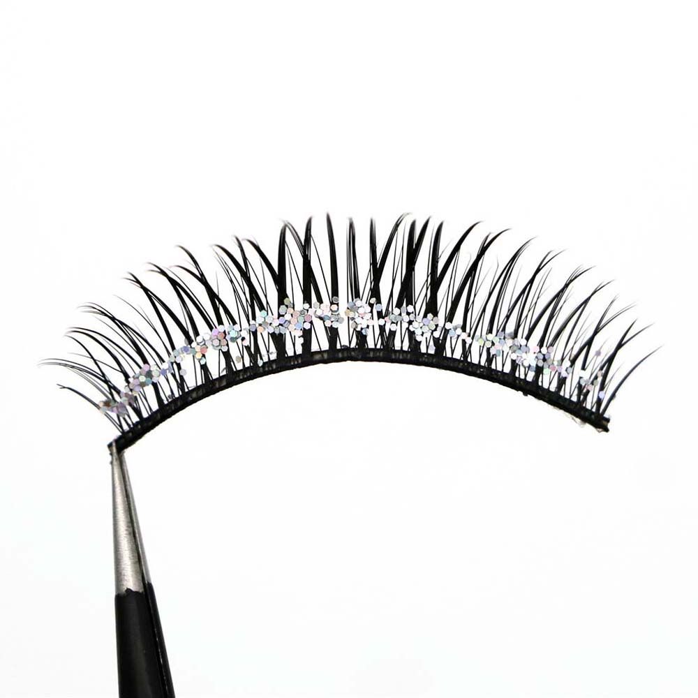 지속력 있는 두꺼운 크로스 래쉬 반짝이는 라인스톤 인조 - Eyelash Extension For Big Eyes 리뷰 및 가격