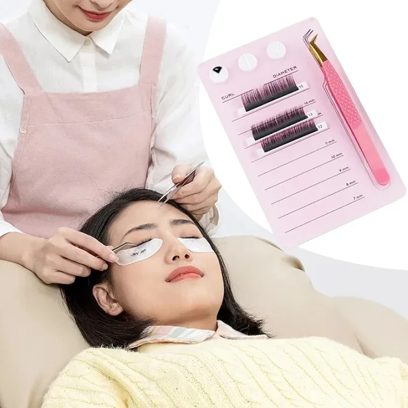 속눈썹 연장 스케일 홀더 자기 아크릴 래쉬 보드 접착제 - Eyelash Extension Menu 리뷰 및 가격