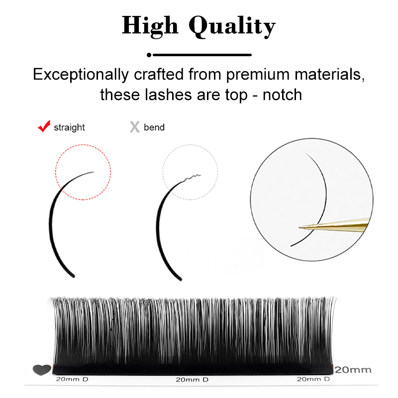 윙키 뷰티 맞춤형 로고 개별 속눈썹 익스텐션 실크 속눈 - Eyelash Extension Natural Classic 리뷰 및 가격