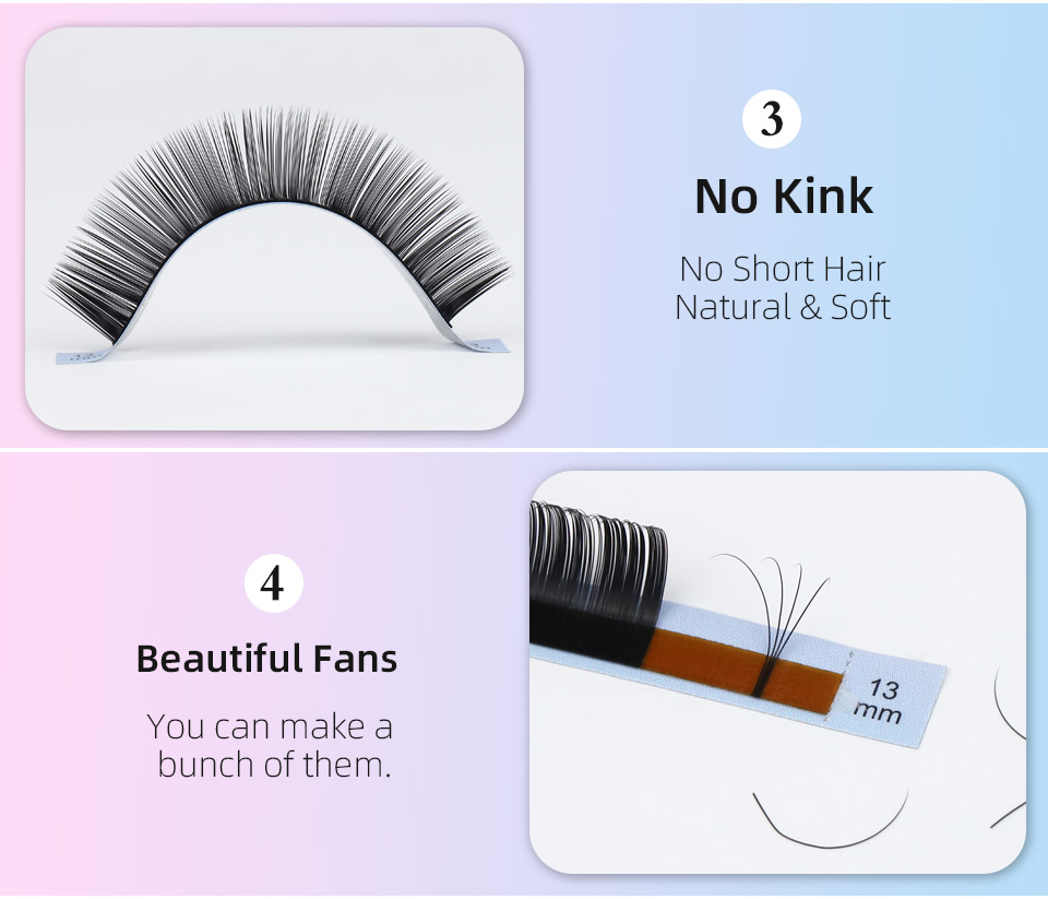 RUJADE L L+ LC LD LU(M) 컬 개별 속 - Eyelash Extension Russian Volume 리뷰 및 가격