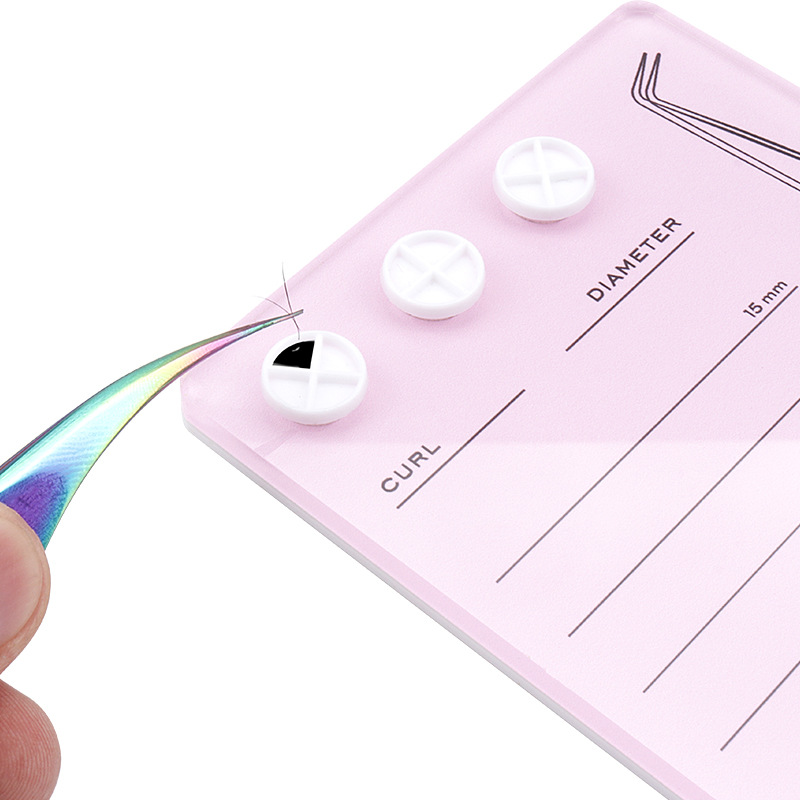 마그네틱 속눈썹 흡입 플레이트 홀더 접착제 팔레트 아크 - Eyelash Extension Menu 리뷰 및 가격