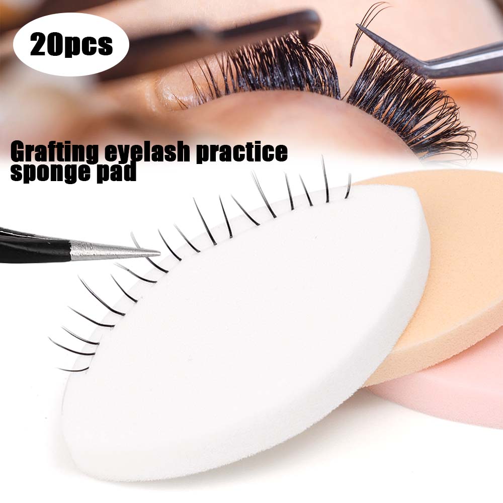 60PCS 소프트 스폰지 가짜 속눈썹 패드 초보자 속눈 - Eyelash Extension Menu 리뷰 및 가격