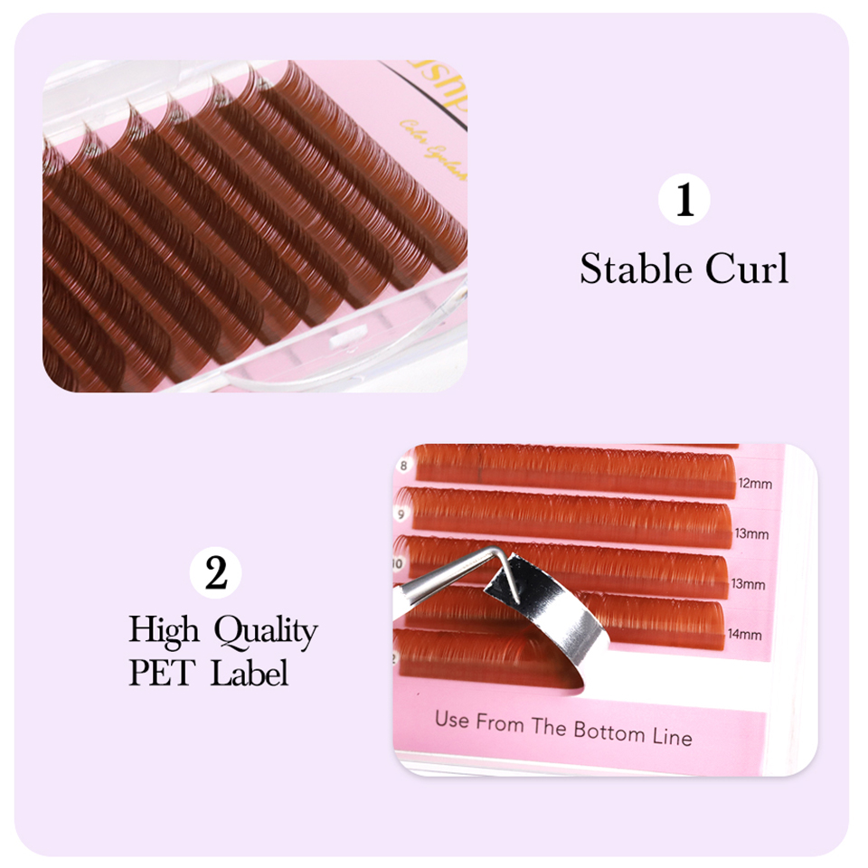 코코아 초콜릿 브라운 속눈썹 개별 클래식 캐시미어 수제 - Eyelash Extension Natural Classic 리뷰 및 가격