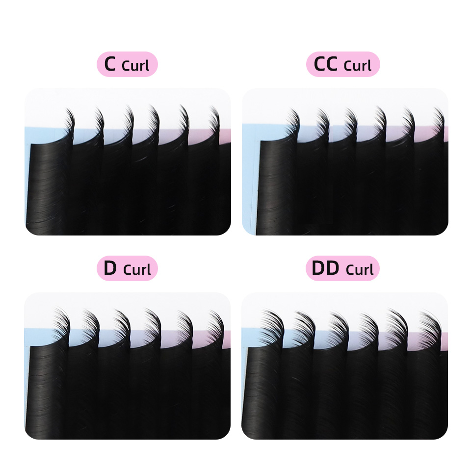 RUJADE 5 사례 / 대량 인조 속눈썹 연장 블랙  - Eyelash Extension Russian Volume 리뷰 및 가격