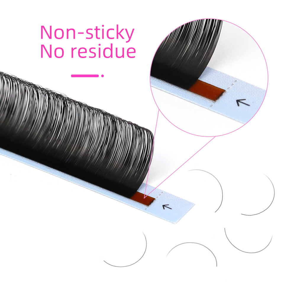 RUJADE 5 사례 / 대량 인조 속눈썹 연장 블랙  - Eyelash Extension Russian Volume 리뷰 및 가격